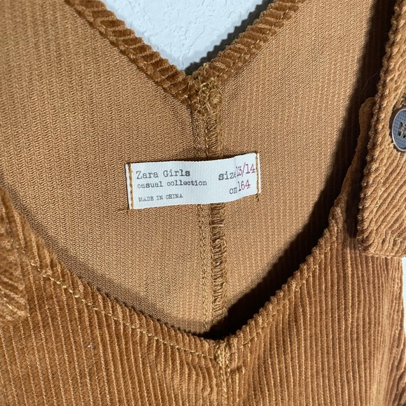 Zara Corduroy Short Overalls - Picture 5 of 5